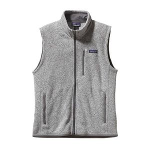 Patagonia Grey Better Sweater Vest Men